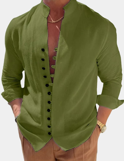 Casual Button Long Sleeve Shirt