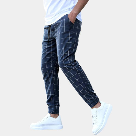 Square Plaid Pants