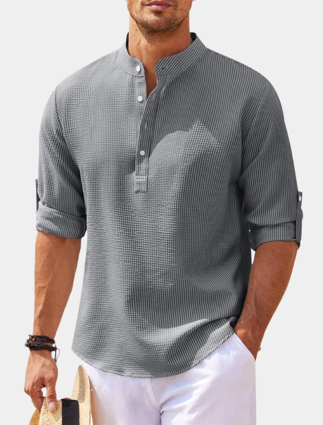 Casual Long Sleeve Button-up