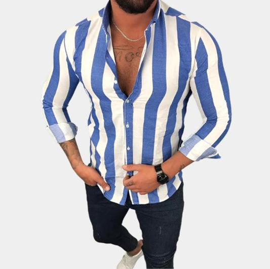 Striped Button Up Shirt