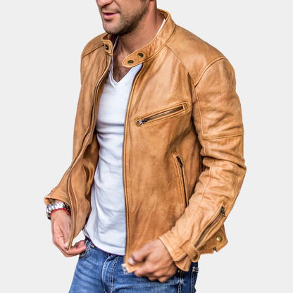 Leather Motorcycle Jacket