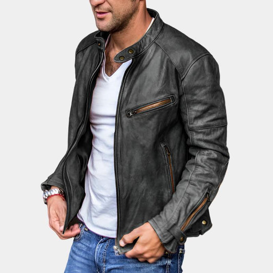 Leather Motorcycle Jacket