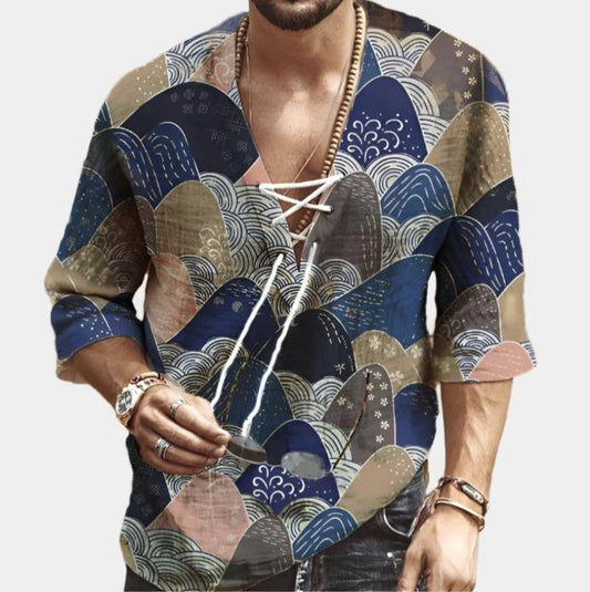 Abstract Casual Shirt