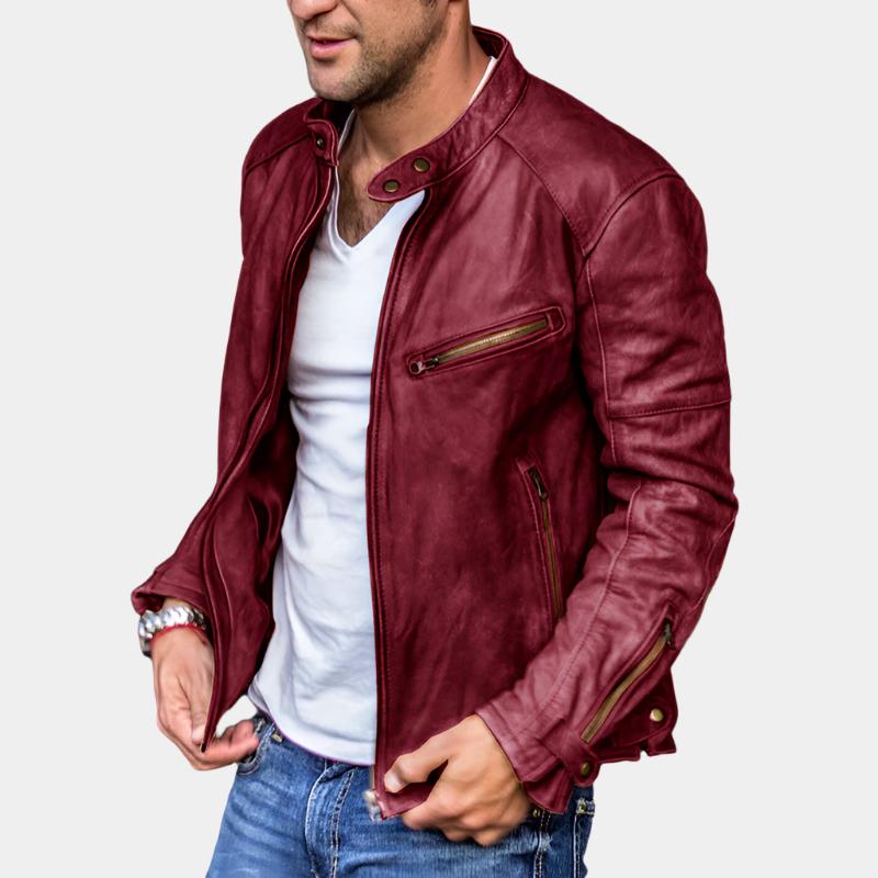 Leather Motorcycle Jacket