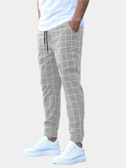 Square Plaid Pants