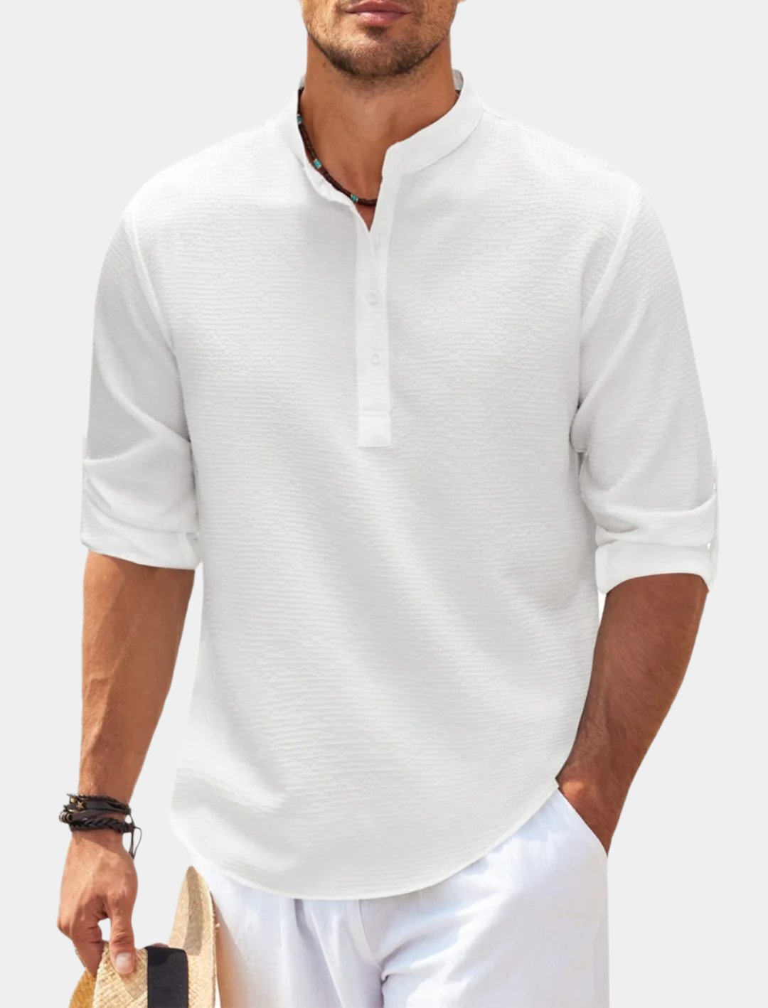 Casual Long Sleeve Button-up