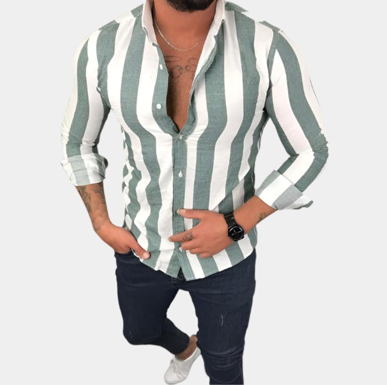 Striped Button Up Shirt