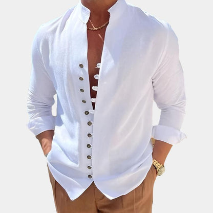 Casual Button Long Sleeve Shirt