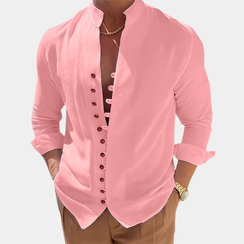 Casual Button Long Sleeve Shirt