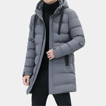 Extended Hooded Puffer Jacket