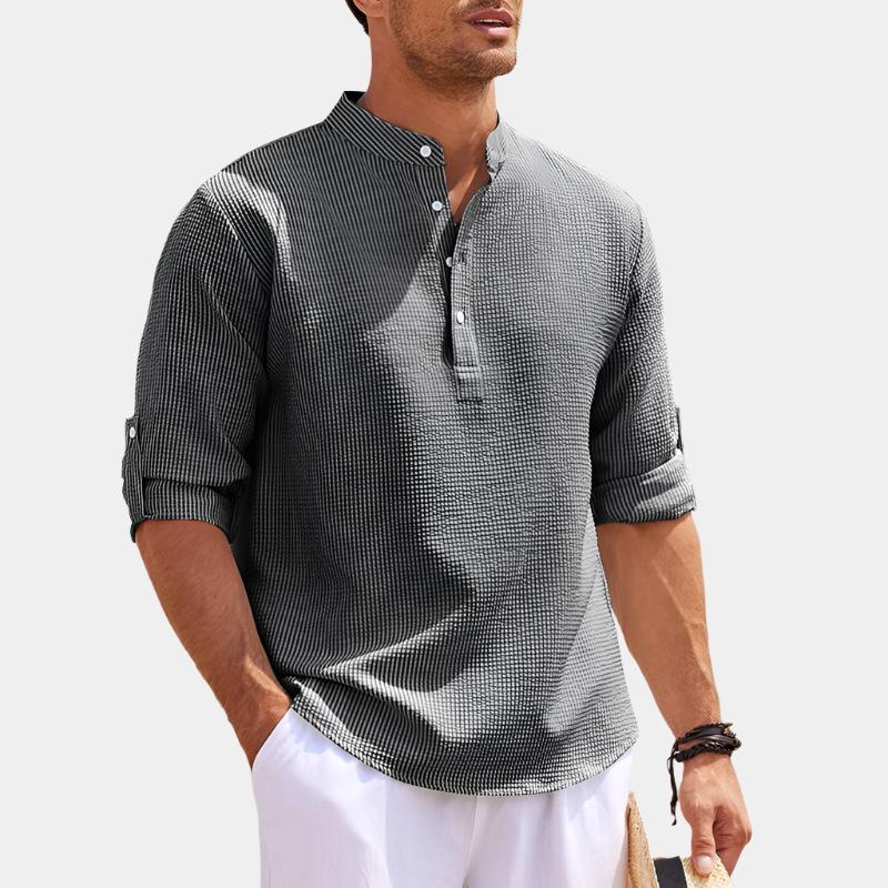 Casual Long Sleeve Button-up