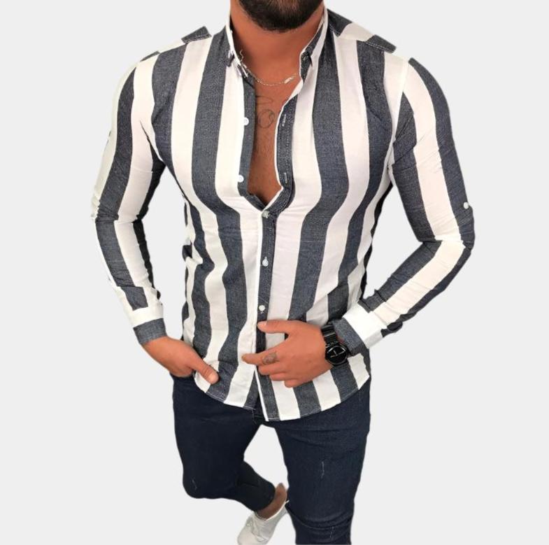 Striped Button Up Shirt