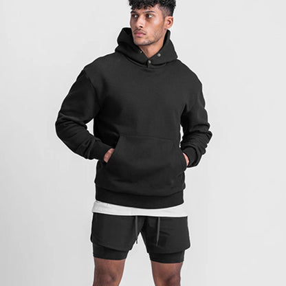 Athleisure Fleece Hooded Sweater