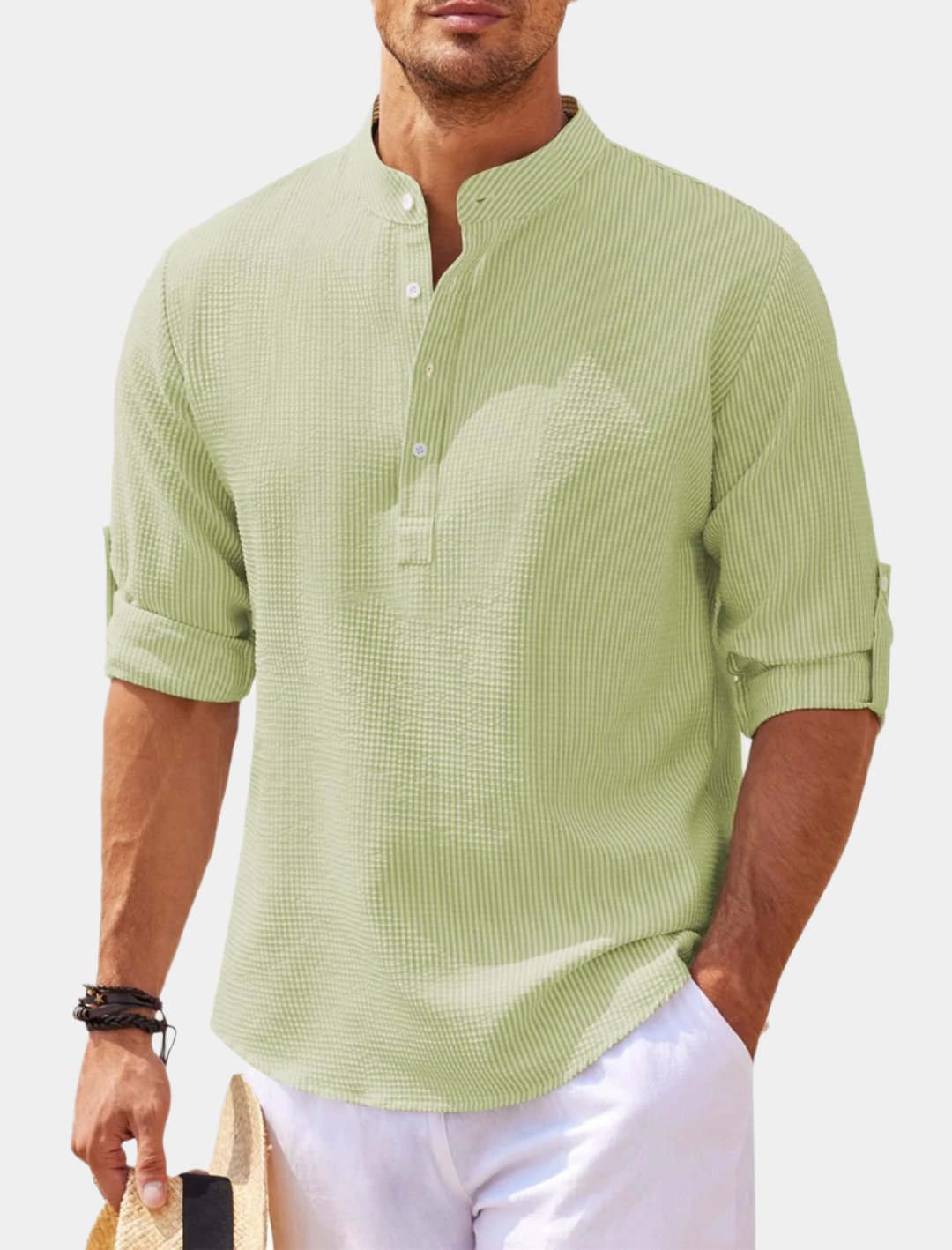 Casual Long Sleeve Button-up