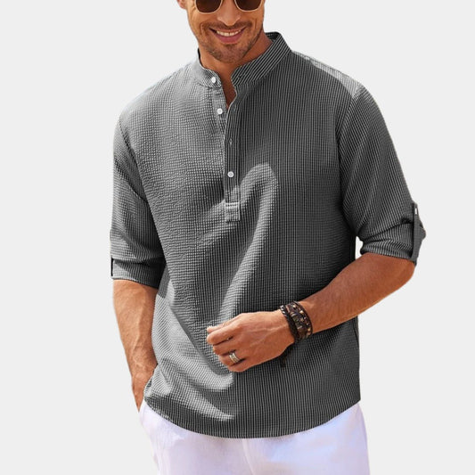 Casual Long Sleeve Button-up