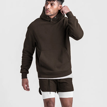 Athleisure Fleece Hooded Sweater