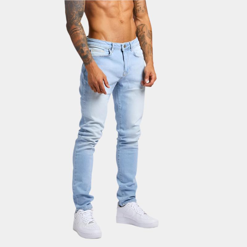 Muscle Fit Casual Jeans