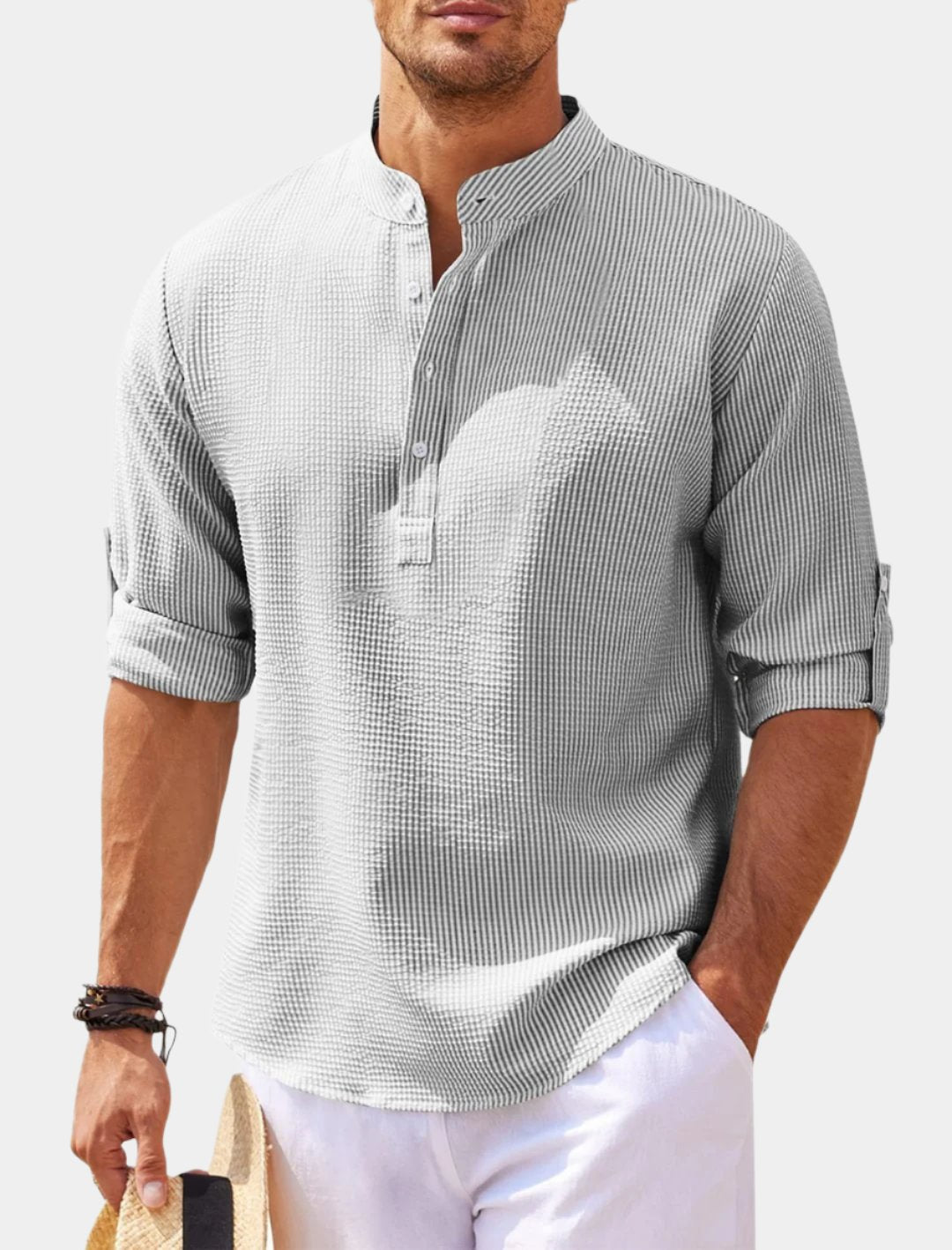 Casual Long Sleeve Button-up