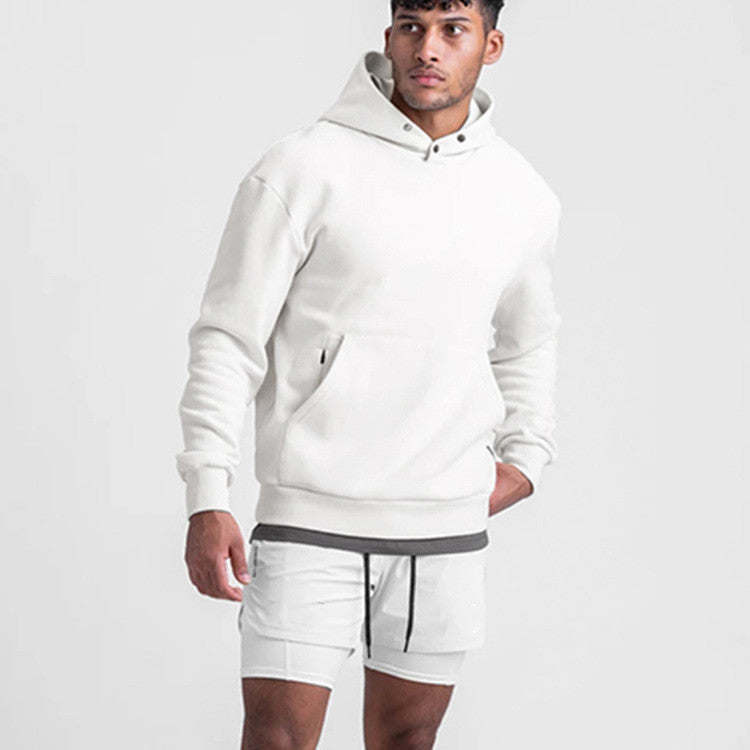 Athleisure Fleece Hooded Sweater